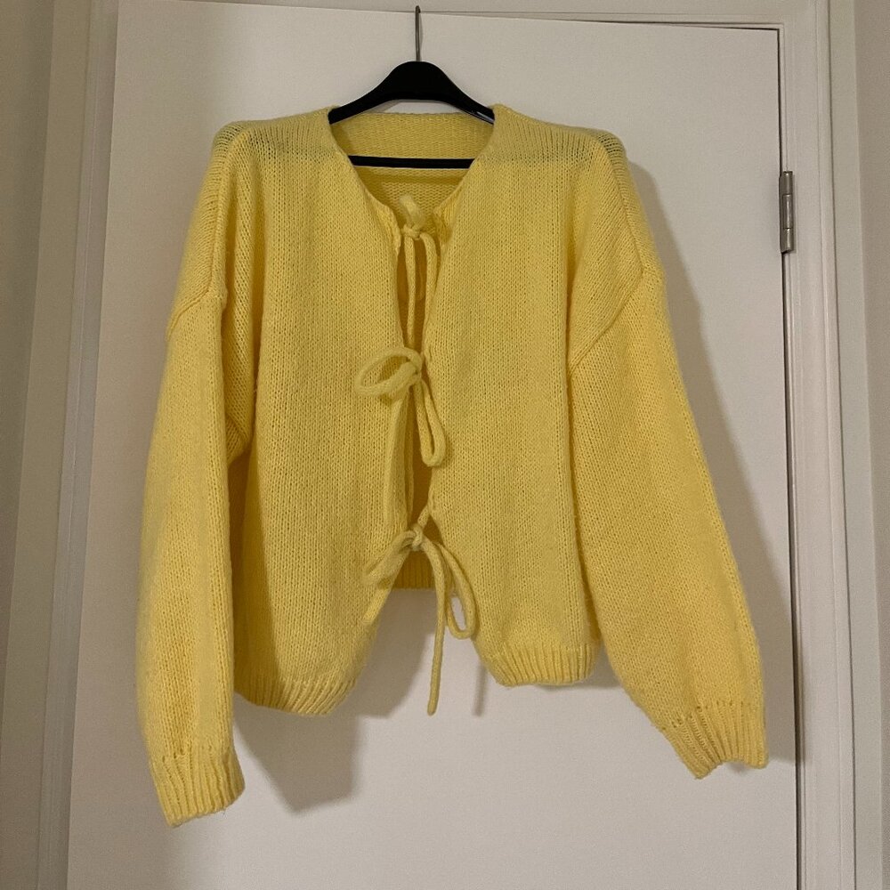 Butter yellow sweater